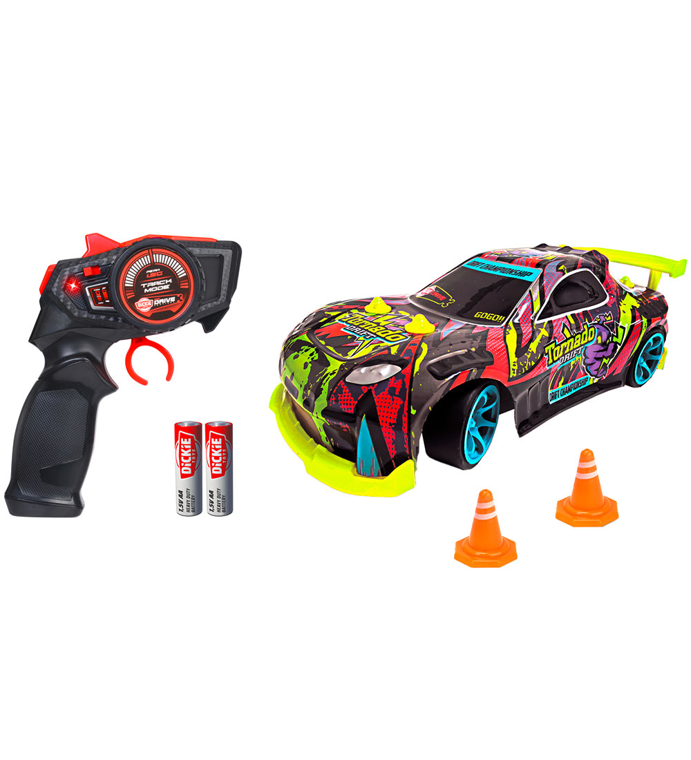 Dickie Toys Fernbedienung Auto - RC Tornado Drift - Dickie Toys - One Size - Autos Dickie Toys Fernbedienung Auto - RC Tornado Drift - Dickie Toys - One Size - Autos von Dickie Toys