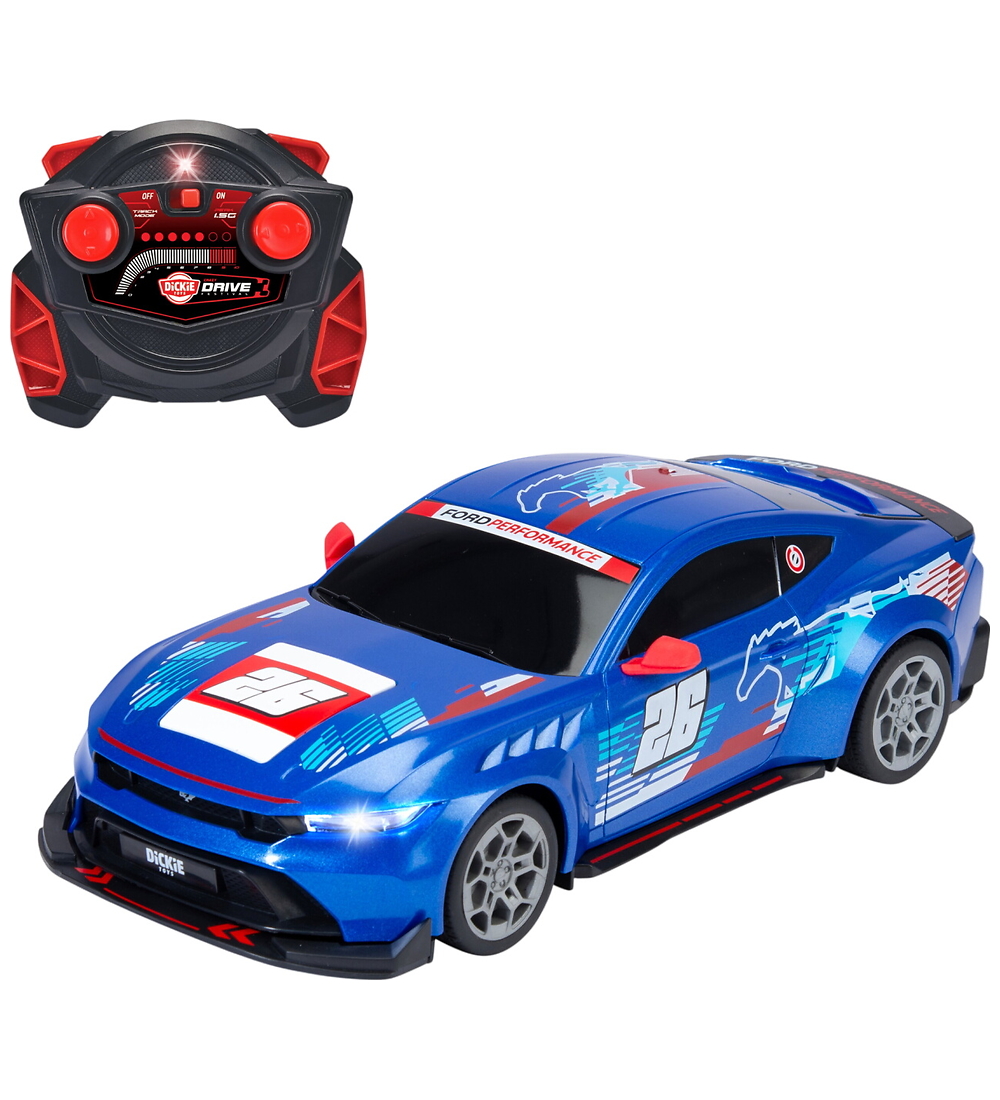 Dickie Toys Ferngesteuert Auto - RC Ford Mustang (angepasst) - Dickie Toys - One Size - Autos von Dickie Toys