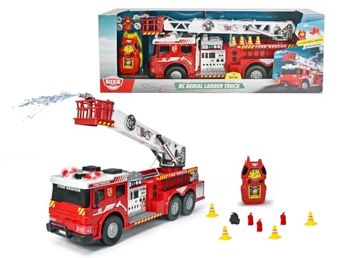 Dickie Toys - Feuerwehrwagen Radiocontrol 62 cm, Licht und Sound, 2 Kanäle (Dickie 203719022038) von Dickie Toys