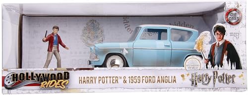 Dickie Toys 253185002 Harry Potter 1959 Ford Anglia, fliegendes Auto Harry Potter inkl. Harry Figur, Die-Cast-Fahrzeug, Spielzeugauto Kinder, Freilauf Dickie Toys 253185002 Harry Potter 1959 Ford Anglia, fliegendes Auto Harry Potter inkl. Harry Figur, Die-Cast-Fahrzeug, Spielzeugauto Kinder, Freilauf von Jada Toys