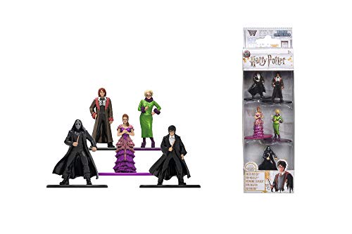 Dickie Toys Harry Potter 5-Pack, Die-Cast Nano Sammelfiguren, Set, Harry Potter Figuren, Harry Potter Sammelfiguren von Jada