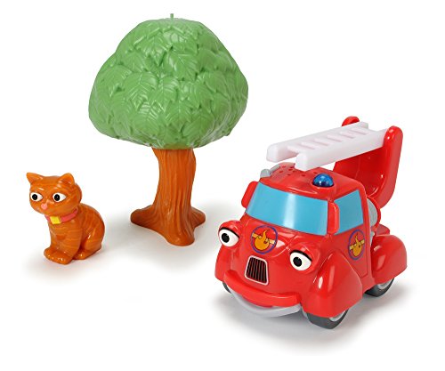 Dickie Toys - Helden der Stadt, Fiona Feuerwehr Spielset, das Feuerwehrauto mit Licht, originalen Liedern, Sounds und Freilauffunktion, inkl. Sammelkarte mit Geheimcode Dickie Toys - Helden der Stadt, Fiona Feuerwehr Spielset, das Feuerwehrauto mit Licht, originalen Liedern, Sounds und Freilauffunktion, inkl. Sammelkarte mit Geheimcode von Dickie Toys