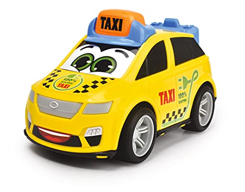 Dickie Toys – Kleinkind-Fahrzeuge – eins von DREI verschiedenen Aufziehautos, Taxi, Feuerwehrauto, Polizeiauto, ideal für Babys ab 12 Monaten, 204112002, Mehrfarbig Dickie Toys – Kleinkind-Fahrzeuge – eins von DREI verschiedenen Aufziehautos, Taxi, Feuerwehrauto, Polizeiauto, ideal für Babys ab 12 Monaten, 204112002, Mehrfarbig von Dickie Toys