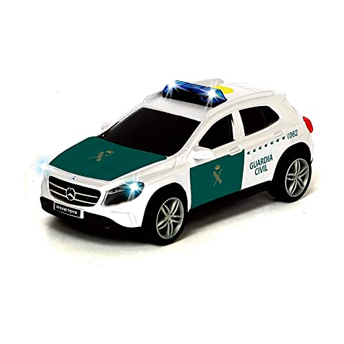 Dickie Toys - Mercedes Klasse A Guardia Civil, Reibung, mit Licht und Ton, ab 3 Jahren - 15 cm (203712027SI1) von Dickie Toys