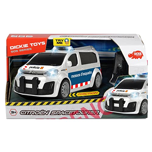 Dickie Toys - Mossos d'Esquadra Van mit Radar, 15 cm, Licht und Sound, für Kinder ab 3 Jahren (203713010SIE) von Dickie Toys