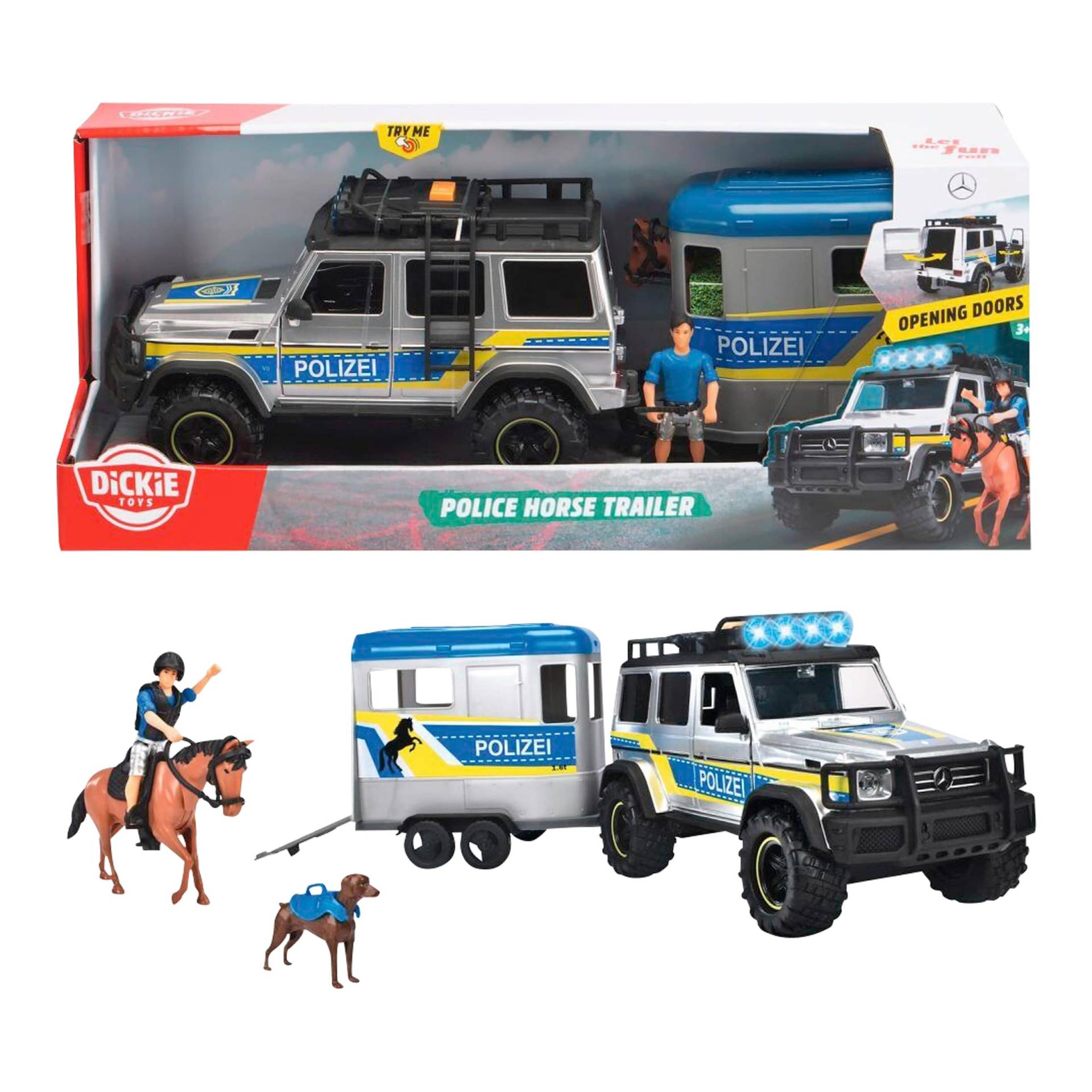 Dickie Toys Police Horse Trailer von Dickie Toys