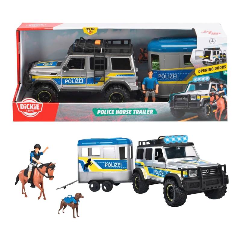 Dickie Toys Police Horse Trailer von Dickie Toys