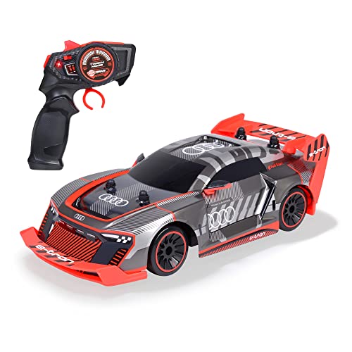 Dickie Toys - RC Audi S1 E-Tron Quattro Drift Car (30 cm) - RC Auto mit 2-Kanal FS Fernsteuerung (2,4 GHz) & Allradantrieb - ferngesteuertes Auto für Kinder ab 6 Jahre, bis 12 km/h von Dickie Toys