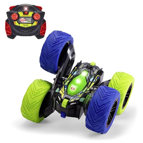Dickie Toys - RC Auto Cyber Flip (22 cm) - ferngesteuertes Auto ab 6 Jahre mit 360°-Stunts und Licht, Remote Control Car für Kinder, 12 km/h, inkl. 2,4 GHz Fernbedienung und Batterien von Dickie Toys