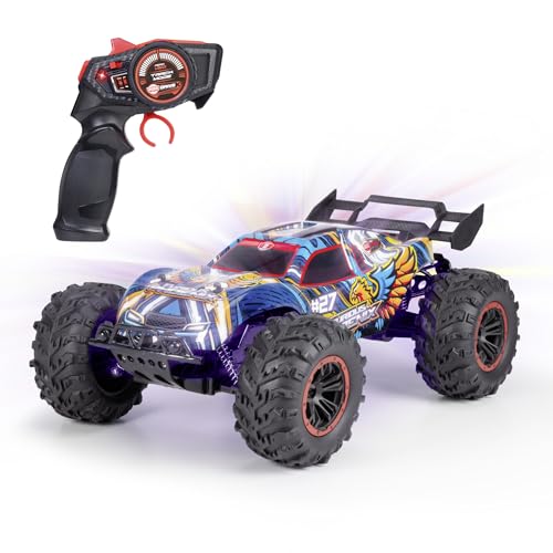 Dickie Toys - RC Auto Furious Phoenix (40 cm) - ferngesteuertes Auto ab 6 Jahre mit Federung & Licht - Remote Control Car für Kinder, 12 km/h, 2,4 GHz Fernbedienung, inkl. Batterien & Akku von Dickie Toys