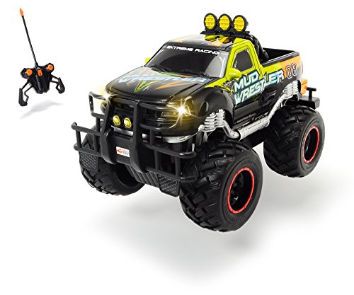 DICKIE 201119455 Toys - RC Ford F150 Mud Wrestler, Ferngesteuertes Auto für drinnen und draußen, 10 km/h, XL Monster Truck, mit Fernbedienung, für Kinder ab 6 Jahren von Dickie Toys