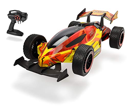 Dickie Toys RC Nitro League mit Fernsteuerung, RC Auto, ferngesteuertes Fahrzeug mit Turbofunktion, Gun Controller, 15 km/h, 46 cm, inkl. Batterien von Dickie Toys