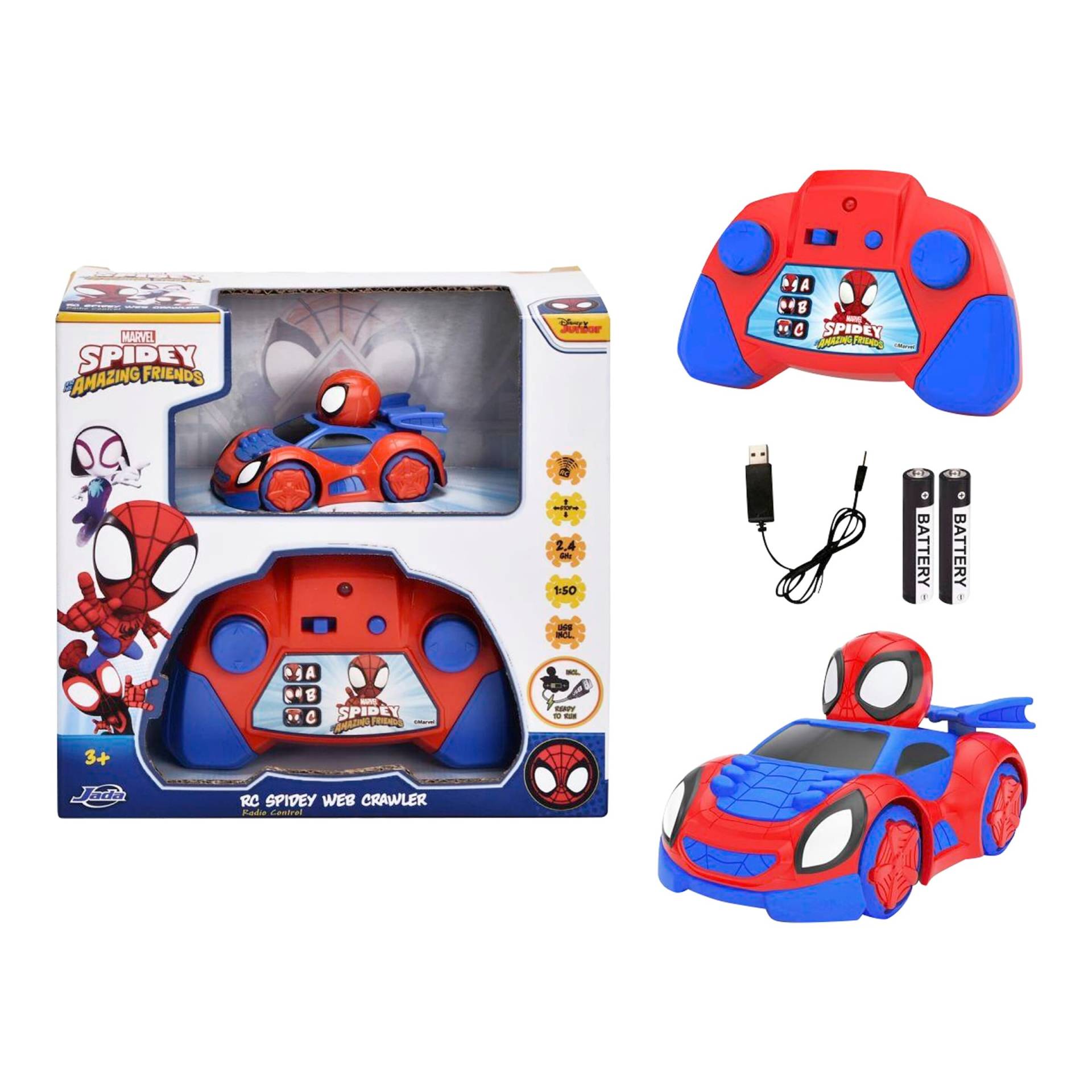 Dickie Toys RC Spidey Web-Crawler 1:50 Dickie Toys RC Spidey Web-Crawler 1:50 von Dickie Toys