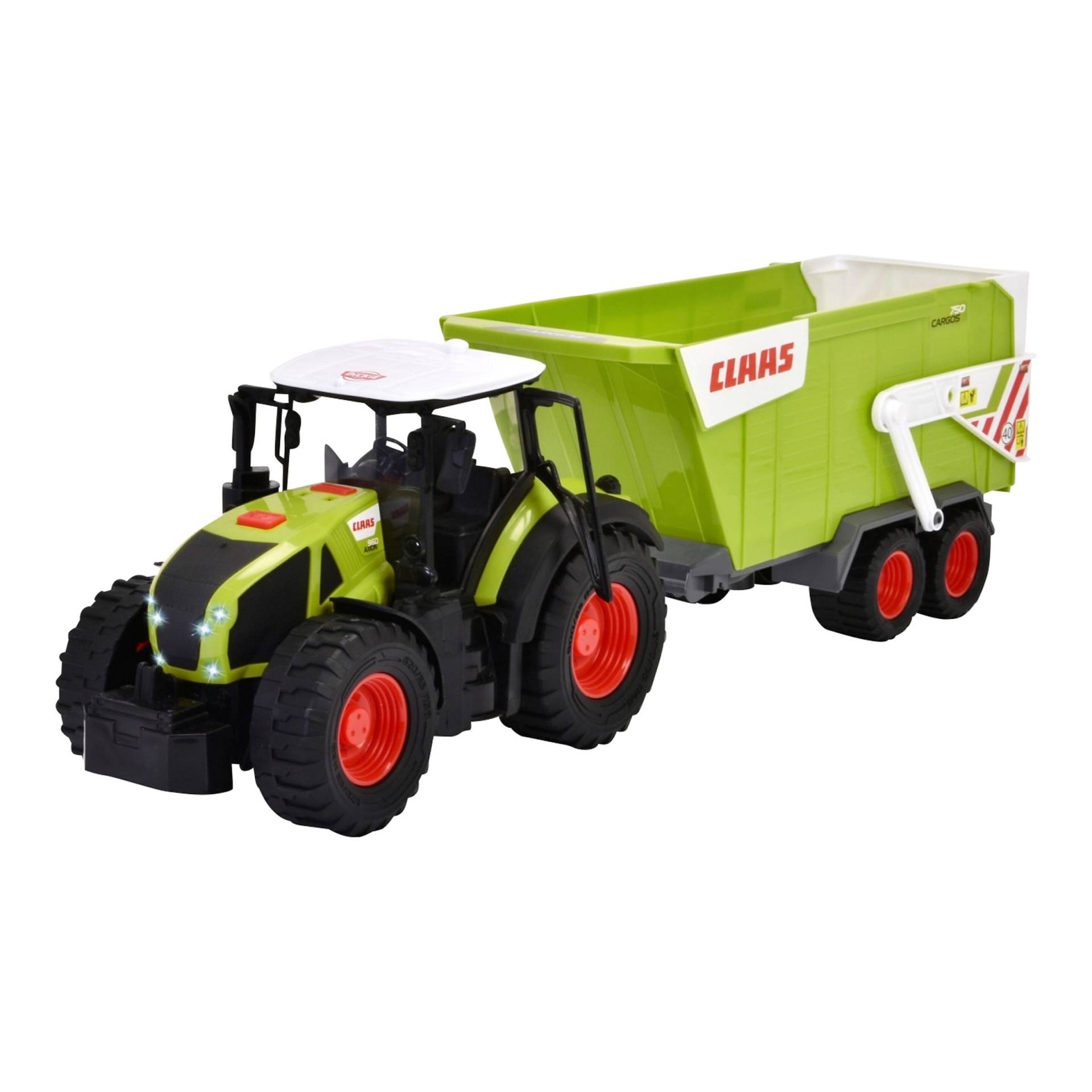 Dickie Toys Traktor Claas mit Anhänger von Dickie Toys