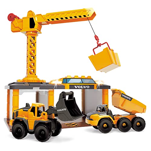 Dickie Toys Volvo Construction Station, Baustation, Spielstation, Baustelle Dickie Toys Volvo Construction Station, Baustation, Spielstation, Baustelle von Dickie Toys