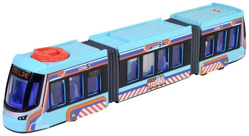 Dickie Toys Tram Modell Siemens City Tram Fertigmodell Tram Modell von Dickie Toys