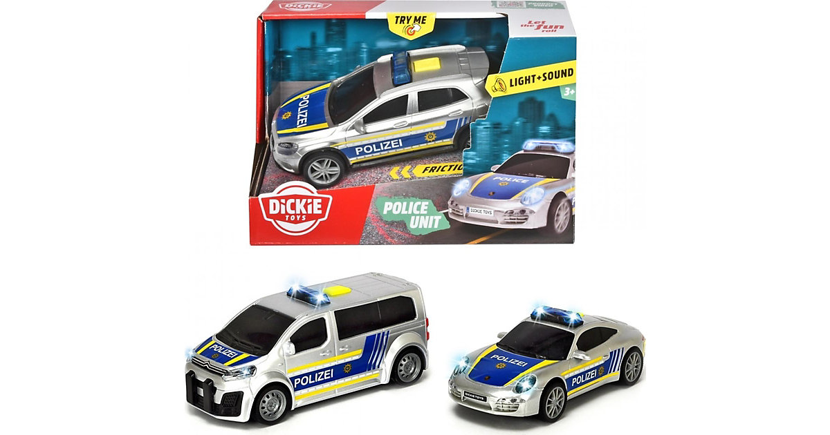 Police Unit, sortiert von Dickie Toys