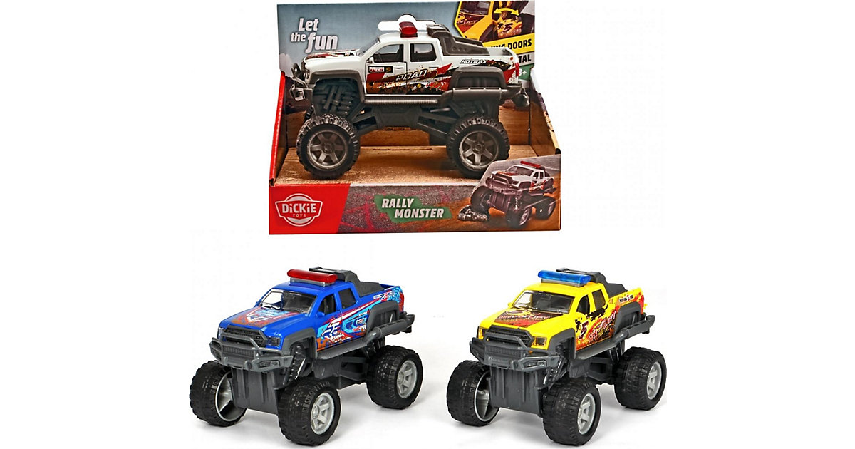 Rally Monster, 3-fach sortiert Rally Monster, 3-fach sortiert von Dickie Toys