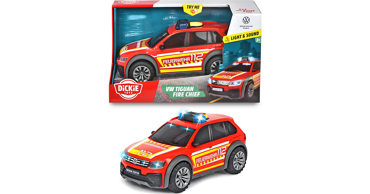 VW Tiguan R-Line Fire Car von Dickie Toys