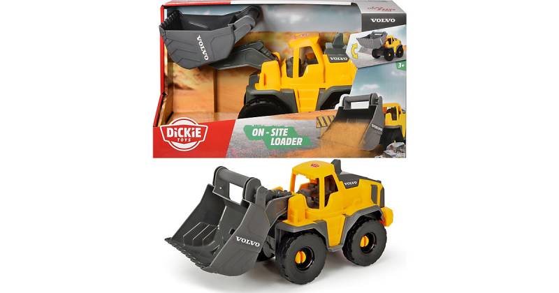 Volvo On-site Loader - Lader gelb von Dickie Toys