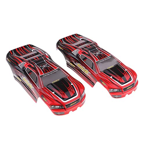 Dickly 1/12 RC Fahrzeug Karosserie für Xinlehong 9116, Rot Dickly 1/12 RC Fahrzeug Karosserie für Xinlehong 9116, Rot von Dickly