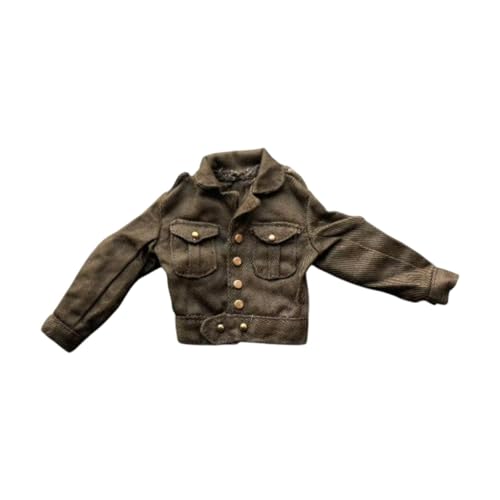 Dickly 1/6 männliche Figur Jacke, Puppenzubehör, handgefertigt, stilvolle Dress -up -Actionfiguren Kleidung Mini für 12 -Zoll -Actionfiguren Dickly 1/6 männliche Figur Jacke, Puppenzubehör, handgefertigt, stilvolle Dress -up -Actionfiguren Kleidung Mini für 12 -Zoll -Actionfiguren von Dickly