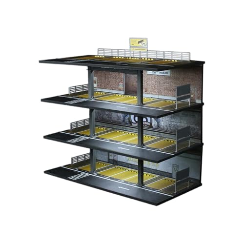 Dickly 1/64 Modellauto-Vitrine, Parkplatz-Szene, Garage, Diorama, Sammlerstück, Geschenk, Dekoration, Ornament, Spielzeugauto, Aufbewahrungsbox, Style C Dickly 1/64 Modellauto-Vitrine, Parkplatz-Szene, Garage, Diorama, Sammlerstück, Geschenk, Dekoration, Ornament, Spielzeugauto, Aufbewahrungsbox, Style C von Dickly