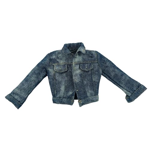 Dickly 1: 6 weibliche Action -Figur -Jacke Doll Kleidung Outfit für 12 -Zoll -Figuren weiblicher Figuren, Dunkelblau Dickly 1: 6 weibliche Action -Figur -Jacke Doll Kleidung Outfit für 12 -Zoll -Figuren weiblicher Figuren, Dunkelblau von Dickly