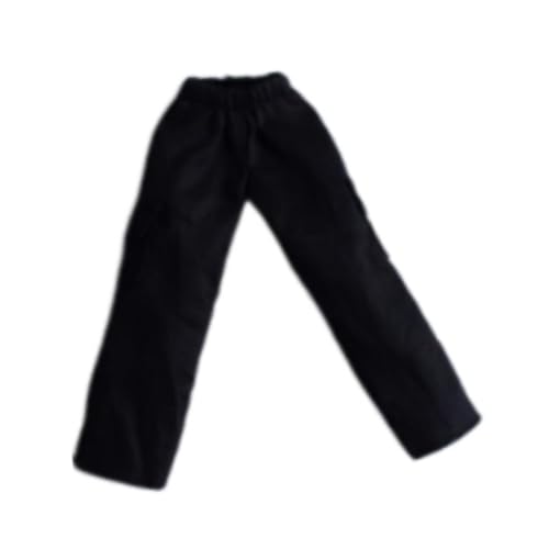 Dickly 1:12 Mans -Figur Casual Hosen Mini Herren Kleidung Fashion Doll Cargo Hosen für 6 '' Action -Zahlen BJD DUPK Kleider, Schwarz Dickly 1:12 Mans -Figur Casual Hosen Mini Herren Kleidung Fashion Doll Cargo Hosen für 6 '' Action -Zahlen BJD DUPK Kleider, Schwarz von Dickly