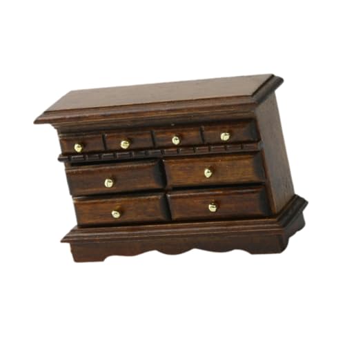 Dickly 1:12 Skala Dollhouse TV -Schrank Dollhouse Möbel Urlaub Geschenklebenszene Holz Mini -Modellzubehör Spielzeug für Schlafzimmer, Dunkelbraun Dickly 1:12 Skala Dollhouse TV -Schrank Dollhouse Möbel Urlaub Geschenklebenszene Holz Mini -Modellzubehör Spielzeug für Schlafzimmer, Dunkelbraun von Dickly