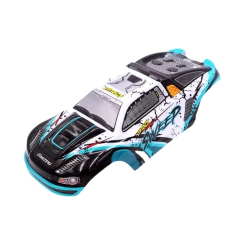 Dickly 1:16 RC -Karosserie -Shell -Aktualisierung Teile Sturdes Fernbedienungsspielzeugmodellfahrzeug -Ersatz -ACCS für 16101 16102 RC -Auto, Blau von Dickly