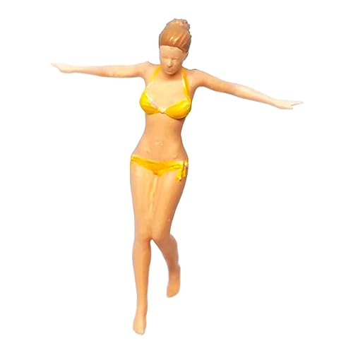 Dickly 1:64 Mädchenfigur Strand Badeanzug Frau Miniatur Menschen Modell Menschen Figuren für Sammlungen Dioramen Zug Eisenbahn Gebäude Modell Layout, Stil a Dickly 1:64 Mädchenfigur Strand Badeanzug Frau Miniatur Menschen Modell Menschen Figuren für Sammlungen Dioramen Zug Eisenbahn Gebäude Modell Layout, Stil a von Dickly