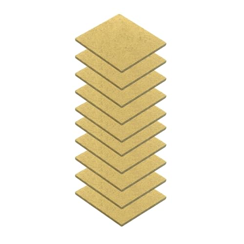 Dickly 10 Stück Baumodell-Grundplatten, Fundamentplatten, DIY-Architekturbedarf, Grundplatten für Kunsthandwerk, handgefertigt, 6cmx6.7cm Dickly 10 Stück Baumodell-Grundplatten, Fundamentplatten, DIY-Architekturbedarf, Grundplatten für Kunsthandwerk, handgefertigt, 6cmx6.7cm von Dickly