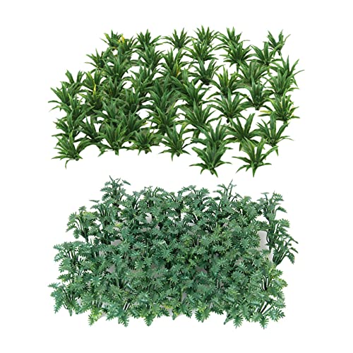 Dickly 100 Pieces Green Model Grass Shrubs Bush Railway Diorama 3.3cm 5cm Dickly 100 Pieces Green Model Grass Shrubs Bush Railway Diorama 3.3cm 5cm von Dickly