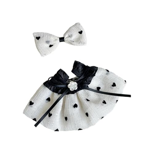 Dickly 15–17 cm Plüschpuppenkleidung, Süßes Puppenkleid, Plüschpuppenzubehör, Foto Requisiten, Herz Dickly 15–17 cm Plüschpuppenkleidung, Süßes Puppenkleid, Plüschpuppenzubehör, Foto Requisiten, Herz von Dickly
