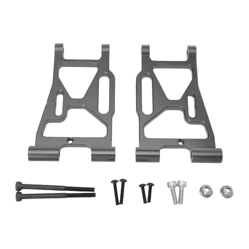 Dickly 2 Stück RC-Auto, vorderer unterer Schwingarm, Hobby-Werkzeug, Metall-Ersatzteil für 7303 im Maßstab 1/7 RC-Hobby-Auto-Crawler, Grau Dickly 2 Stück RC-Auto, vorderer unterer Schwingarm, Hobby-Werkzeug, Metall-Ersatzteil für 7303 im Maßstab 1/7 RC-Hobby-Auto-Crawler, Grau von Dickly