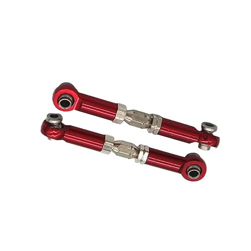 Dickly 2 Stücke Lenkstangen Gestänge Stangenende Metall Professionelle Langlebige Metall RC Auto Schubstangen RC Spannschlösser für 1/16 16209 16208 Teile DI, Rot Dickly 2 Stücke Lenkstangen Gestänge Stangenende Metall Professionelle Langlebige Metall RC Auto Schubstangen RC Spannschlösser für 1/16 16209 16208 Teile DI, Rot von Dickly