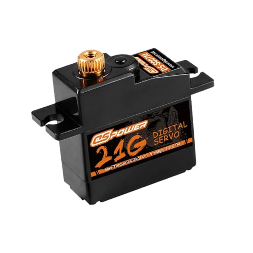 Dickly 21G Metallgetriebe Digital Micro Mini 1/12 Maßstab RC Auto Upgrade Teile für C24 MN78 RC Spielzeug Flugzeug Modell Dickly 21G Metallgetriebe Digital Micro Mini 1/12 Maßstab RC Auto Upgrade Teile für C24 MN78 RC Spielzeug Flugzeug Modell von Dickly