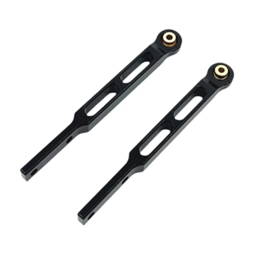 Dickly 2X 1/12 RC Auto Achse Zugstange Einfache Installation DIY Modifizierte Hinterachse Teile Ersetzen Teile für MN82 MN82T MN82Pro Modell Autos, Schwarz von Dickly
