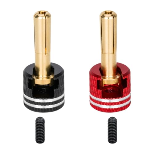 Dickly 2X Kühlkörper Stecker Stecker & Griffe Kühlkörper Griffe für 1/10 Auto Batterie Anschluss Zubehör von Dickly