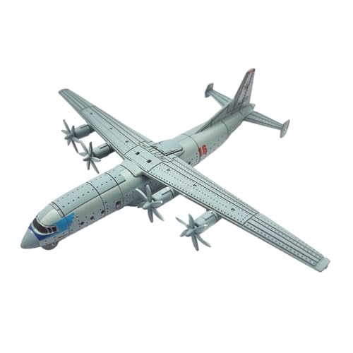 Dickly 4D-Luftfahrtmodell im Maßstab 1:240, DIY-Puzzle, gepanzertes Flugzeug, Spielzeug für Tischdekoration, Geschenk, Kinder, Partygeschenke, Jungen, 12 Transportflugzeug von Dickly