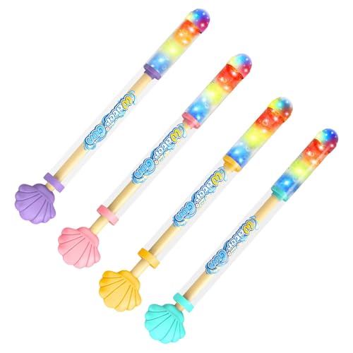 Dickly 4X Wasserspritzer für Kinder, mit Licht für Jungen und Mädchen ab 3 Jahren, Sommerspaß-Wasserschlacht fürs Schwimmbad Dickly 4X Wasserspritzer für Kinder, mit Licht für Jungen und Mädchen ab 3 Jahren, Sommerspaß-Wasserschlacht fürs Schwimmbad von Dickly