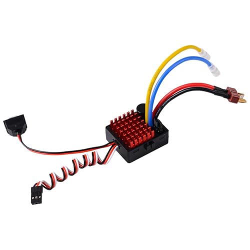 Dickly 60A Elektrischer Drehzahlregler RC ESC Elektronengeschwindigkeitsregler RC Modellautoteile für TF2 MST EX86100 DIY TRX4 D90 cc01 SCX10 Dickly 60A Elektrischer Drehzahlregler RC ESC Elektronengeschwindigkeitsregler RC Modellautoteile für TF2 MST EX86100 DIY TRX4 D90 cc01 SCX10 von Dickly
