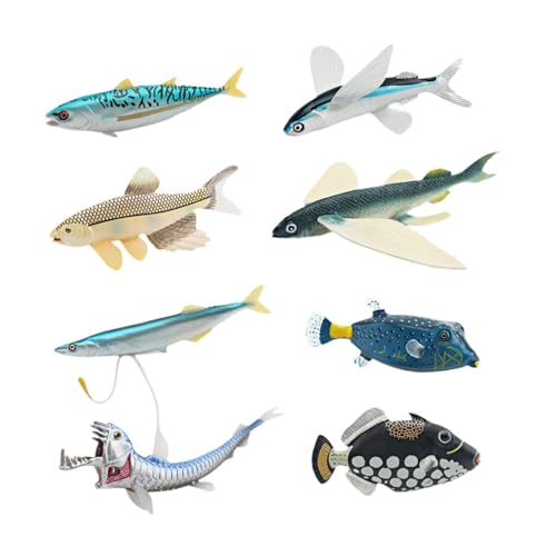 Dickly 8 Stück Meerestiermodelle Tiefseetierfiguren Meeresanimationsfiguren Spielset Dickly 8 Stück Meerestiermodelle Tiefseetierfiguren Meeresanimationsfiguren Spielset von Dickly