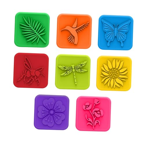 Dickly 8X Sensorische Steine für Zappeln Spielzeug Kreative Farbe Anerkennung Bildung Sensorischen Spielzeug für Geschenke Dickly 8X Sensorische Steine für Zappeln Spielzeug Kreative Farbe Anerkennung Bildung Sensorischen Spielzeug für Geschenke von Dickly