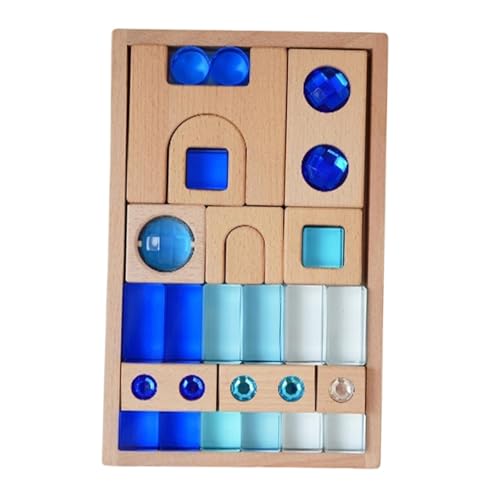 Dickly Acryl-Würfelblock-Set, Holzbausteine, Motorik-Aktivität, Lernspielzeug, Stapelspiel für Lehrrequisiten im Alter von 3–6 Jahren Dickly Acryl-Würfelblock-Set, Holzbausteine, Motorik-Aktivität, Lernspielzeug, Stapelspiel für Lehrrequisiten im Alter von 3–6 Jahren von Dickly