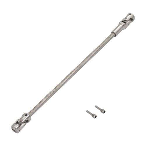 Dickly Antriebswelle 2,68 Zoll - 9,02 Zoll Reparaturzubehör Teile Professionelle DIY-Gelenkgetriebewelle für 1/10 RC-Crawler-Autos, Silber 1pcs Dickly Antriebswelle 2,68 Zoll - 9,02 Zoll Reparaturzubehör Teile Professionelle DIY-Gelenkgetriebewelle für 1/10 RC-Crawler-Autos, Silber 1pcs von Dickly