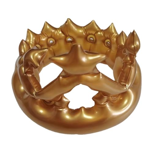 Dickly Aufblasbare Krone Party Favor Geburtstag Hut Königin für Festivals Jahrestag Dress up Dickly Aufblasbare Krone Party Favor Geburtstag Hut Königin für Festivals Jahrestag Dress up von Dickly