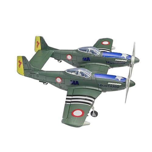 Dickly Bausätze für US-Kampfflugzeuge im Maßstab 1:48, Flugzeugmodell-Desktop-Dekor, pädagogisches DIY-Flugzeug-Handwerk, 3D-Puzzle-Ornament, Grün von Dickly