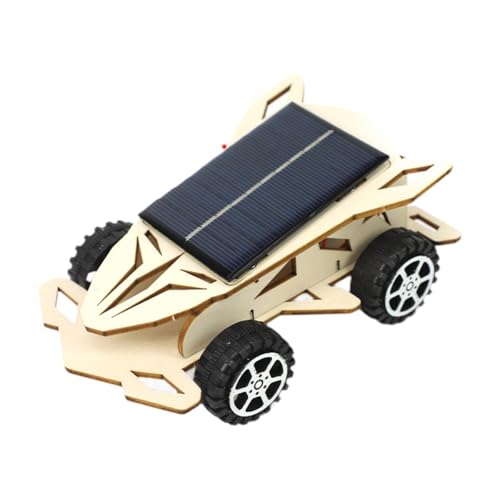 Dickly DIY Mini Solar Race Car Toy Buildy Toy Hölzer 3D Puzzle Experiment Projekt Jungen und Mädchen von Dickly